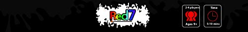 ボードゲーム Red7 輸入版 日本語説明書なし