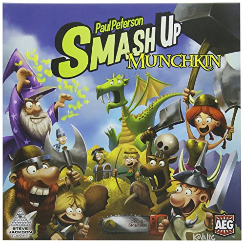 ボードゲーム AEG AEG Smash Up Munchkin Card Game 5508AEG 輸入版 日本語説明書なし