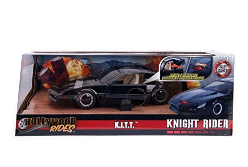 ナイトライダー ジェイダトイズ メタルズ ハリウッド・ライズ 1/24 スケール ダイキャストカー K.I.T.T. キット 並行輸入品