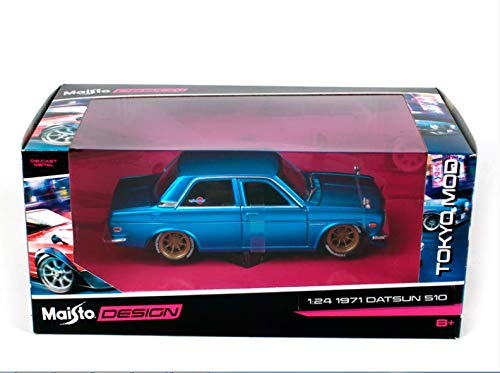 マイスト 1/24 1971 ダットサン 510 Maisto 1/24 1971 Datsun 510 レース スポーツカー ダイキャストカー Diecast Model ミニカー