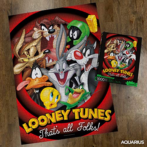 アクエリアス Aquarius Looney Tunes That All Folks Jigsaw Puzzle 65253 並行輸入品