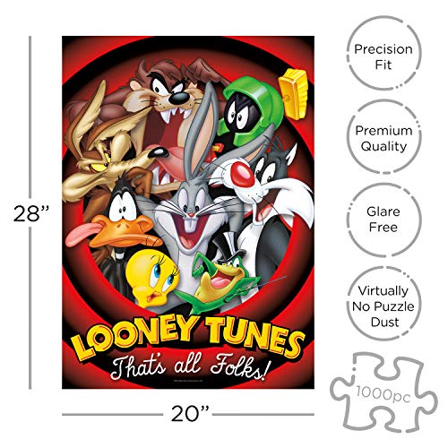 アクエリアス Aquarius Looney Tunes That All Folks Jigsaw Puzzle 65253 並行輸入品