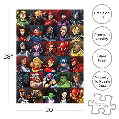 マーベル ヒーローズコラージュ Marvel Heroes Collage Jigsaw Puzzle1000 ピース ジグソーパズル 並行輸入品