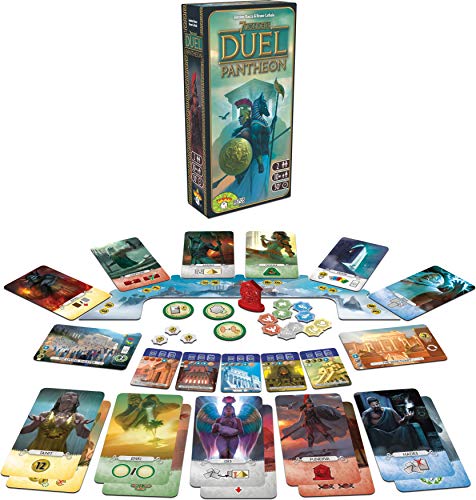 ボードゲーム 7 Wonders Duel:パンテオン拡張 輸入版 日本語説明書なし