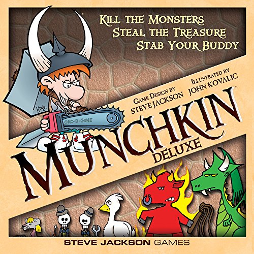 ボードゲーム Munchkin Deluxe 輸入版 日本語説明書なし