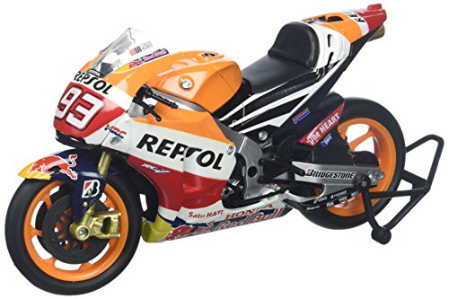 New Ray 1/12 オートバイコレクション オレンジ ホンダ REPSOL チーム ホンダ RC213V マーク マーケス #93 モデルカー おもちゃ