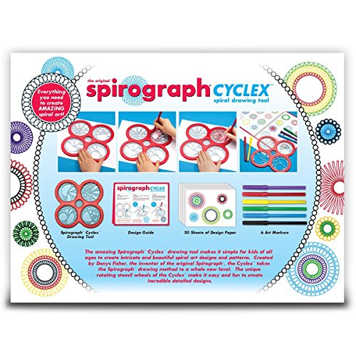 spirograph らくらく螺旋引き Spirograph Cyclex Kit 並行輸入品