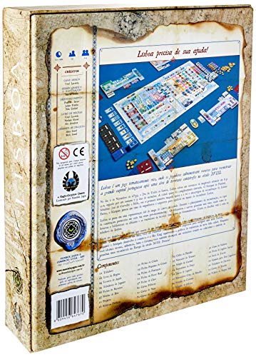 ボードゲーム Eagle Planche Gryphon Games eag02108 Jeu Lisboa 輸入版 日本語説明書なし