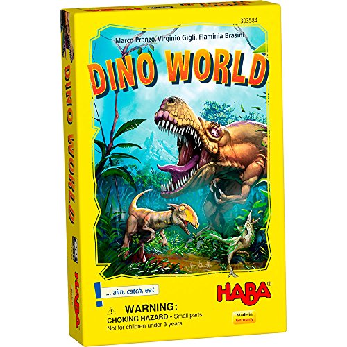 ボードゲーム HABA Dino World Game エキサイティングな先史時代の狩猟 6歳以上 ドイツ製 輸入版 日本語説明書なし