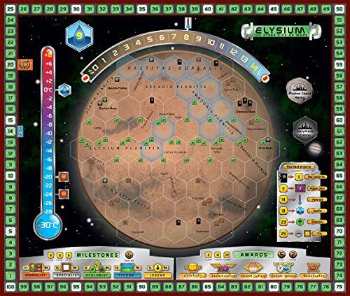 ボードゲーム Expansion Hellas & Elysium Stronghold Games STG07200 Terraforming Mars Hellas and Elysium 輸入版 日本語説明書なし