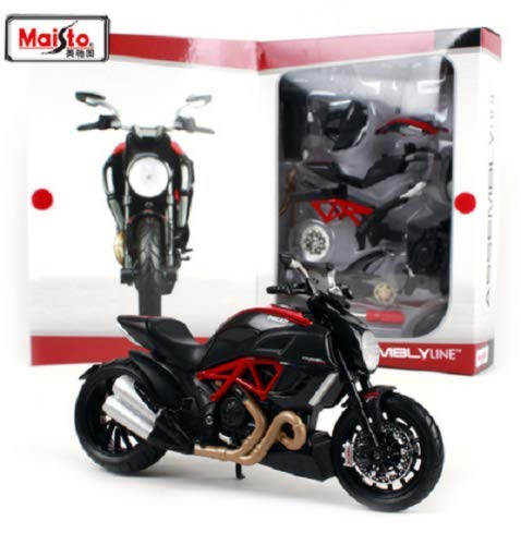 マイスト 1/12 ドゥカティ 組み立て キット Maisto 1/12 Ducati Diavel Carbon