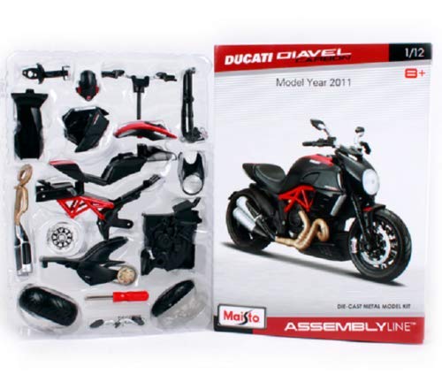 マイスト 1/12 ドゥカティ 組み立て キット Maisto 1/12 Ducati Diavel Carbon