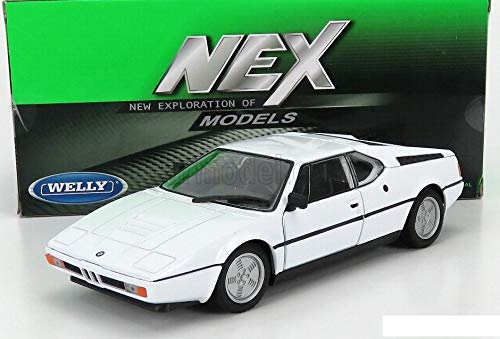 ウィリー Welly BMW M1 ミニカー 1/24 Welly レース スポーツカー ダイキャストカー Diecast Model ミニカー ホワイト