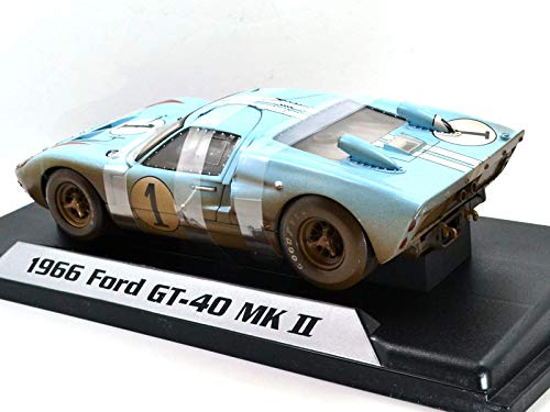 SHELBY COLLECTIBLES LEGEND SERIES シェルビー コレクティブル レジェンド シリーズ 1/18スケール 1966フォード GT40 MKII ガルフ #1アフターレース