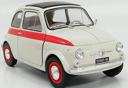 ソリド 1/18 フィアット ヌォーヴァ FIAT NUOVA 500L SPORT 1960 オフホワイト 並行輸入品