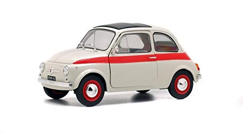 ソリド 1/18 フィアット ヌォーヴァ FIAT NUOVA 500L SPORT 1960 オフホワイト 並行輸入品