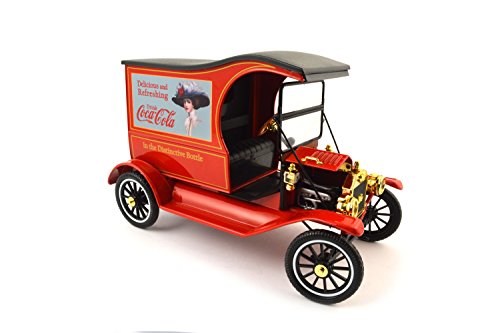 Coca-Cola コカ・コーラ ダイキャストミニカー1917 Ford Model T Cargo Van Drink Delicious 1/18スケール 並行輸入品