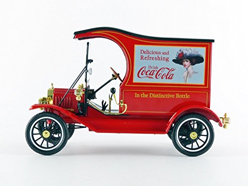 Coca-Cola コカ・コーラ ダイキャストミニカー1917 Ford Model T Cargo Van Drink Delicious 1/18スケール 並行輸入品