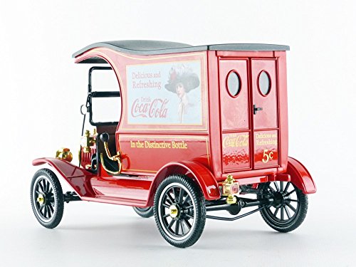 Coca-Cola コカ・コーラ ダイキャストミニカー1917 Ford Model T Cargo Van Drink Delicious 1/18スケール 並行輸入品