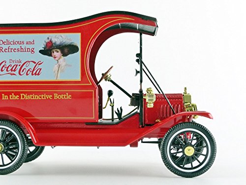 Coca-Cola コカ・コーラ ダイキャストミニカー1917 Ford Model T Cargo Van Drink Delicious 1/18スケール 並行輸入品