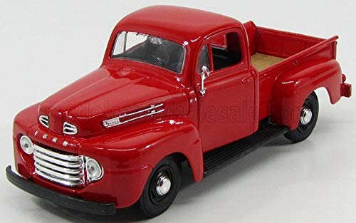 MAISTO フォード ミニカー 1/25 トラック FORD USA F-1 PICK UP 1948年 レッド 並行輸入品