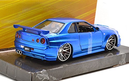 ジャダトイズ jada toys JadaToys 1/24scale FAST & FURIOUS 4 BRAIAN'S NISSAN SKYLINE GT-R R34 並行輸入品