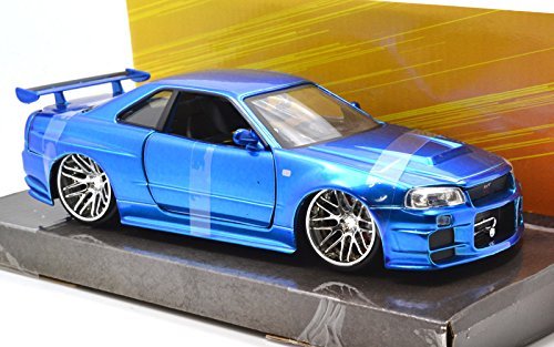 ジャダトイズ jada toys JadaToys 1/24scale FAST & FURIOUS 4 BRAIAN'S NISSAN SKYLINE GT-R R34 並行輸入品