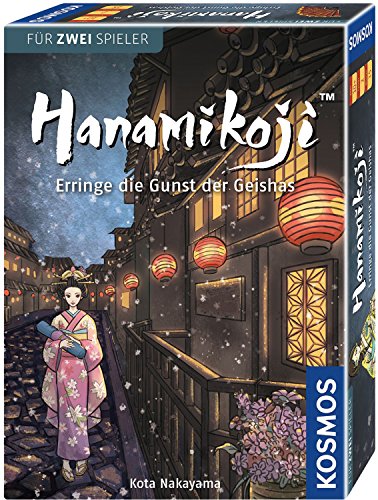 ボードゲーム Hanamikoji Erringe die Gunst der Geishas: Spiel fr 2 Spieler おもちゃ＆ホビー 輸入版 日本語説明書なし