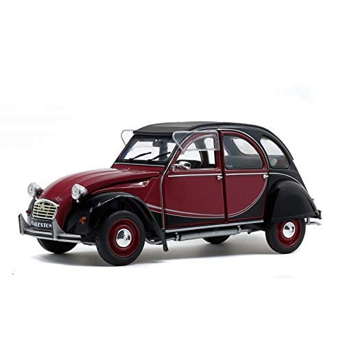 ソリド シトロエン 2CV ミニカー 1/18 チャールストン CITROEN CHARLESTON 1982 ブラック/ワイン 並行輸入品