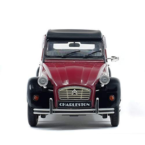 ソリド シトロエン 2CV ミニカー 1/18 チャールストン CITROEN CHARLESTON 1982 ブラック/ワイン 並行輸入品