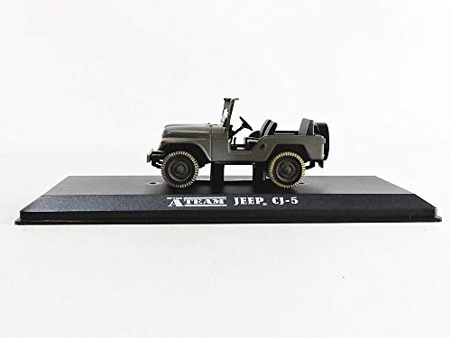 Greenlight 86526 1/43 The A-Team 1983-87 TVシリーズ ジープ CJ-5 マルチカラー