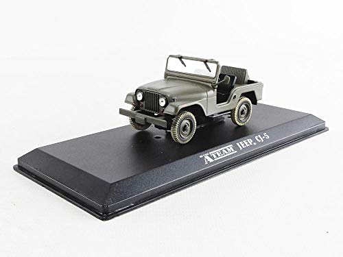 Greenlight 86526 1/43 The A-Team 1983-87 TVシリーズ ジープ CJ-5 マルチカラー