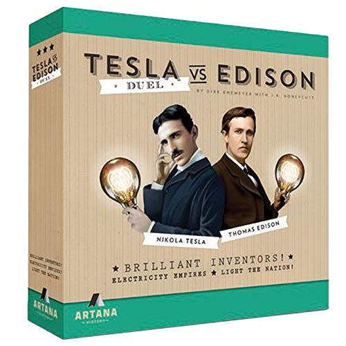 ボードゲーム Tesla vs エジソン:デュエル 輸入版 日本語説明書なし