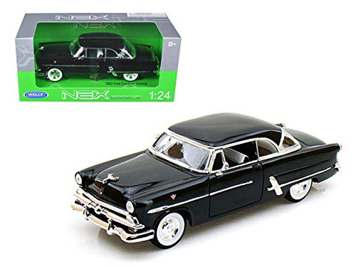 ウィリー フォード クレストライン ミニカー 1/24 FORD USA CRESTLINE VICTORIA 1953 ブラック