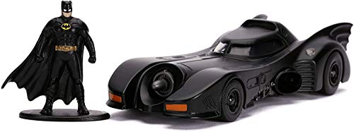 JADA バットマン バットモービル ミニカー 1/32 BATMAN BATMOBILE MOVIE 1989 バットマンフィギュア付き 並行輸入品