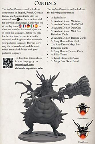 ボードゲーム Steamforged Games Dark Souls: Asylum Demon Expansion 不死院のデーモン拡張 輸入版 日本語説明書なし