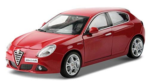 ブラーゴ ミニカー 1/24 アルファロメオ ジュリエッタ GIULIETTA ダイキャスト製 モデルカー レッド 並行輸入品