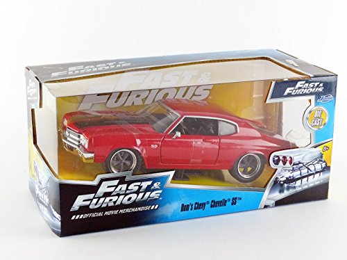 シボレー Chevrolet Doms Chevelle SS Red Fast & Furious Movie 1/24 by Jada 97193 97193R 並行輸入品