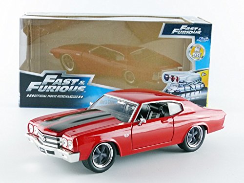 シボレー Chevrolet Doms Chevelle SS Red Fast & Furious Movie 1/24 by Jada 97193 97193R 並行輸入品