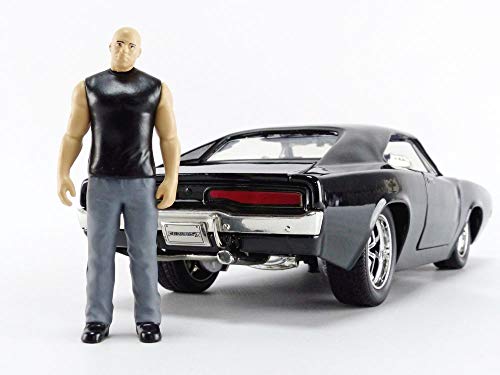 ワイルド・スピード ジェイダトイズ メタルズ 1/24スケール ダイキャストカー 1970年式 ダッジ・チャージャー RT & ドミニク 並行輸入品 ヴィン・ディーゼル