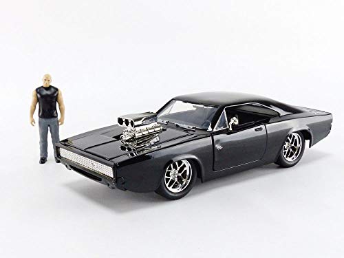 ワイルド・スピード ジェイダトイズ メタルズ 1/24スケール ダイキャストカー 1970年式 ダッジ・チャージャー RT & ドミニク 並行輸入品 ヴィン・ディーゼル