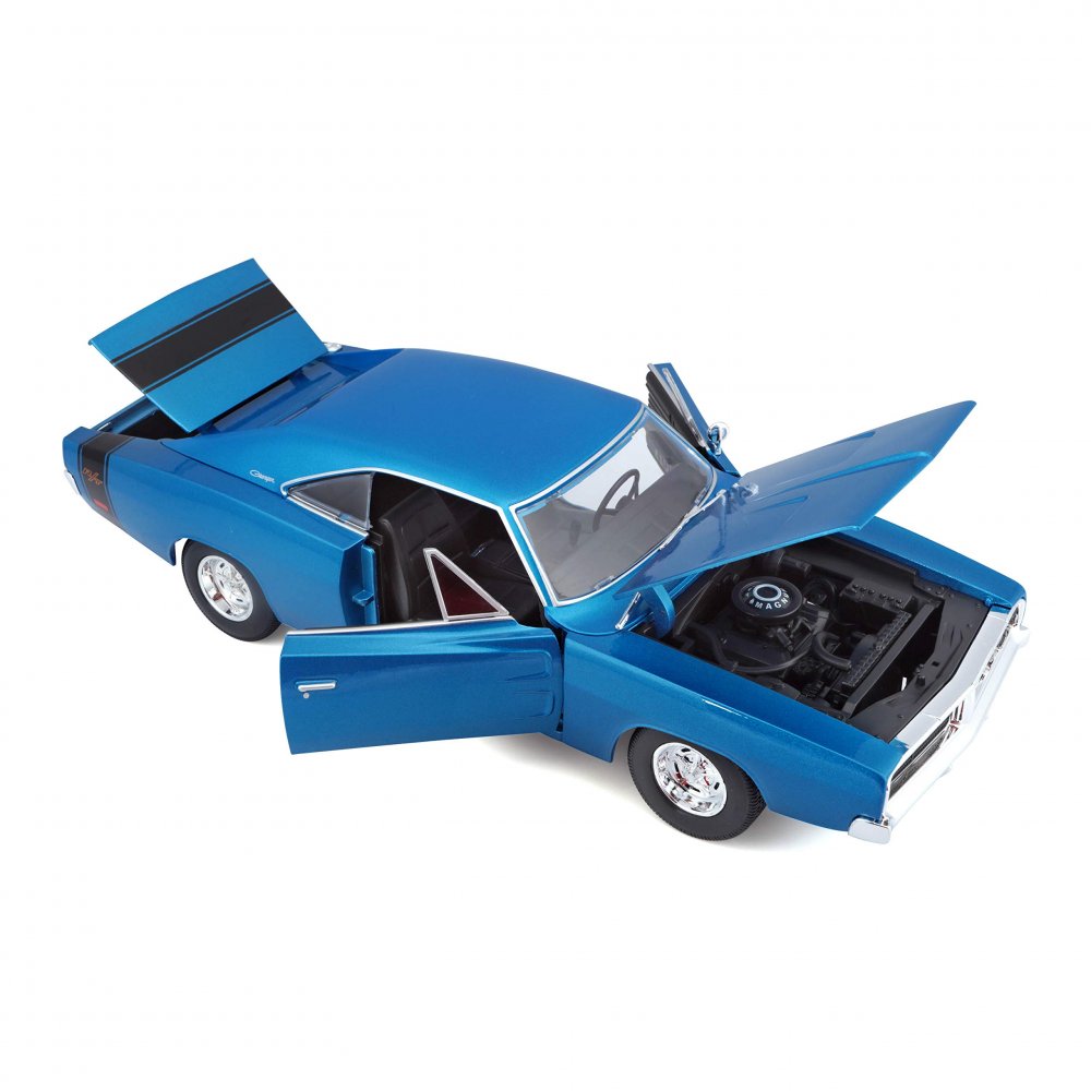 アウトレット品 マイスト ダッヂ チャージャー ダイキャストカー オレンジ 1/18 31387 1969年 R/T