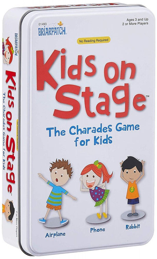 アウトレット品 ボードゲーム Charades Kids on Stage Tin 並行輸入品 輸入版 日本語説明書なし