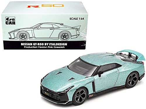 Era Car 1/64 日産 GT R50 イタルデザイン ライトグリーン Nissan GT R50 by ITALDESIGN Greenish SP48 ミニカー 並行輸入品