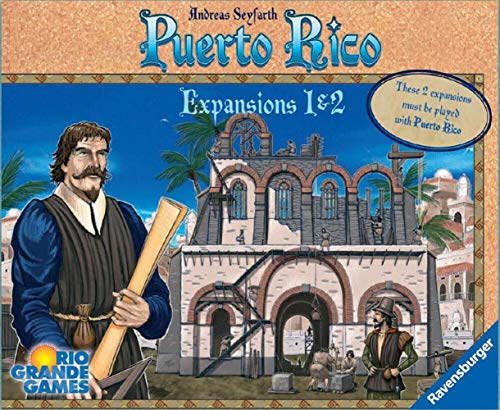 ボードゲーム Rio Grande Games RIO565 プエルトリコ拡張 1 & 2 輸入版 日本語説明書なし