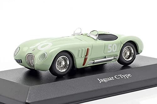 ジャガー C-TYPE ミニカー 1/43 JAGUAR C-TYPE フランス ランス・グー GP 優勝 1952 STIRLING MOSS 並行輸入品