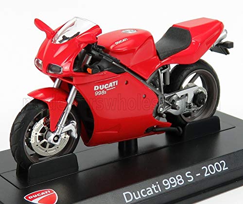 ドゥカティ 998S テスタストレッタ 1/24 DUCATI TESTASTRETTA 136hp 2002 オートバイ 完成品 並行輸入品