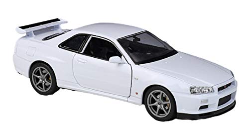 ウィリー 1/24 ニッサン GT-R R34 Welly 1/24 NISSAN SKYLINE R34 GT-R ミニカー