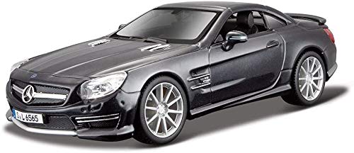 ブラーゴ メルセデスベンツ SL65 AMG ミニカー 1/24 MERCEDES BENZ SL 65 Hard top ブラック 並行輸入品