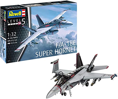 ドイツレベル 1/32 アメリカ海軍 F/A-18E スーパーホーネット プラモデル 04994